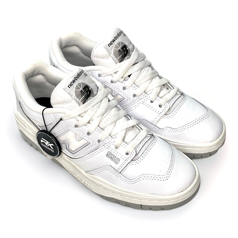 NB 550 White Grey 100% Authentic