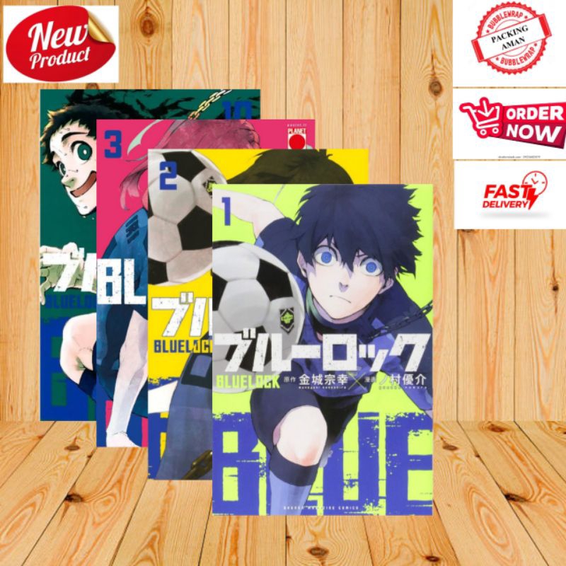 Buku Komik Manga Blue Lock Vol. 1-31 by Yusuke Nomura Bahasa Indonesia
