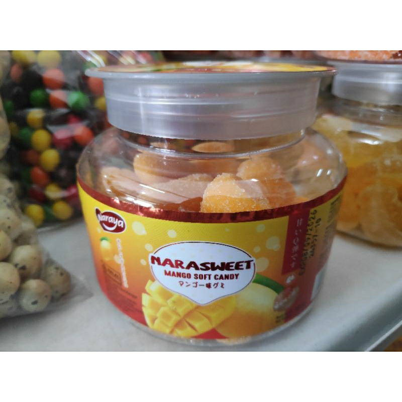 

narasweet permen lembut yuppy rasa buah toples soft candy