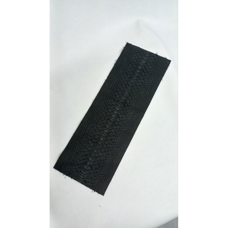 AA LEATHER Grip stik biliard kulit ular asli