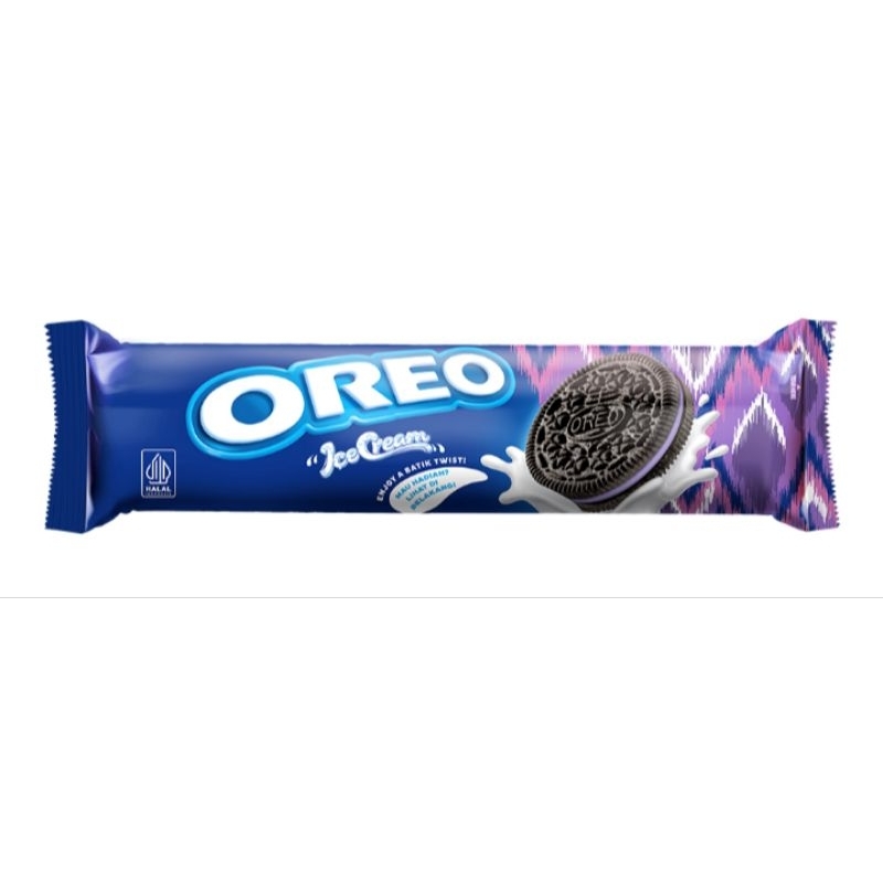 

Oreo biskuit rasa blueberry ice cream 119,6 gram