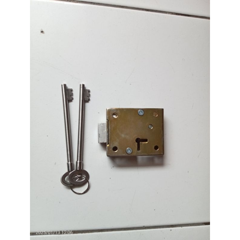 kunci brankas blok kuning 6k55 lobang kunci L