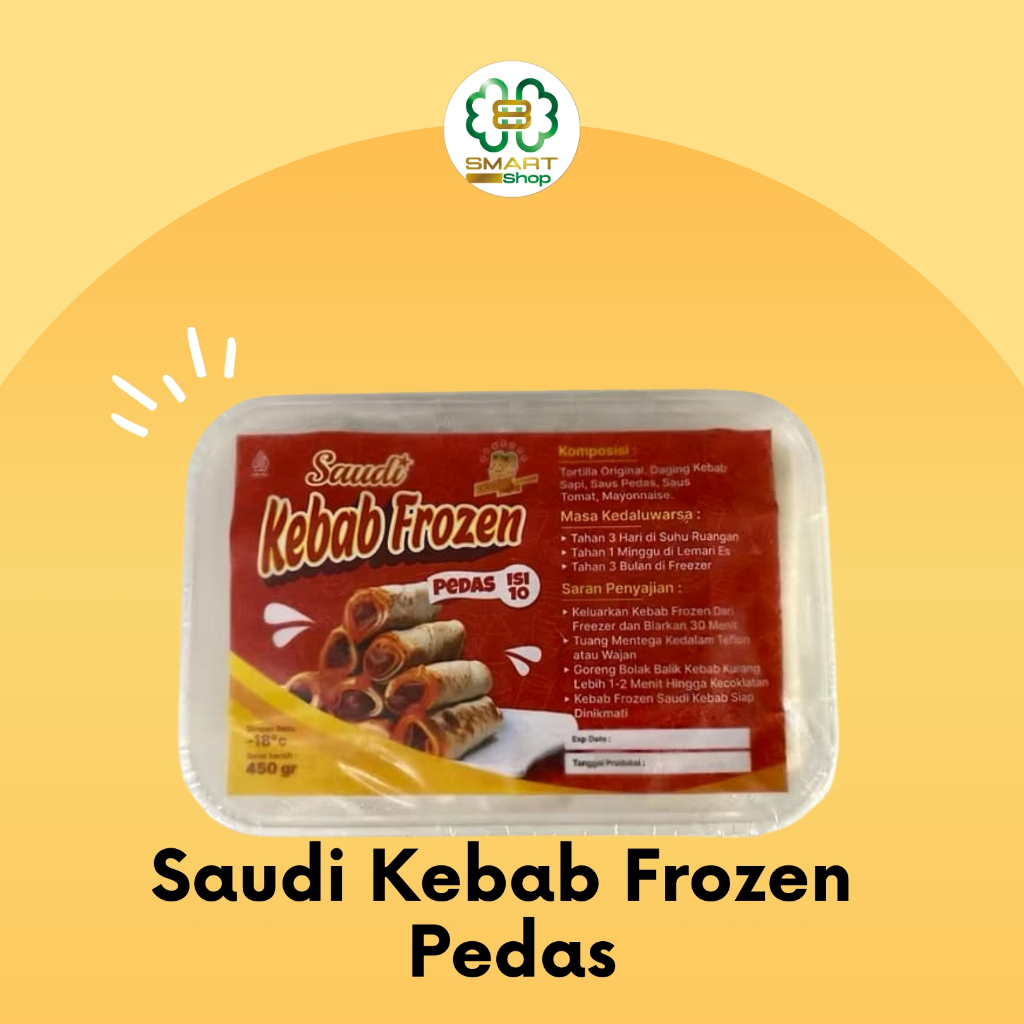 

Saudi Kebab Frozen Pedas