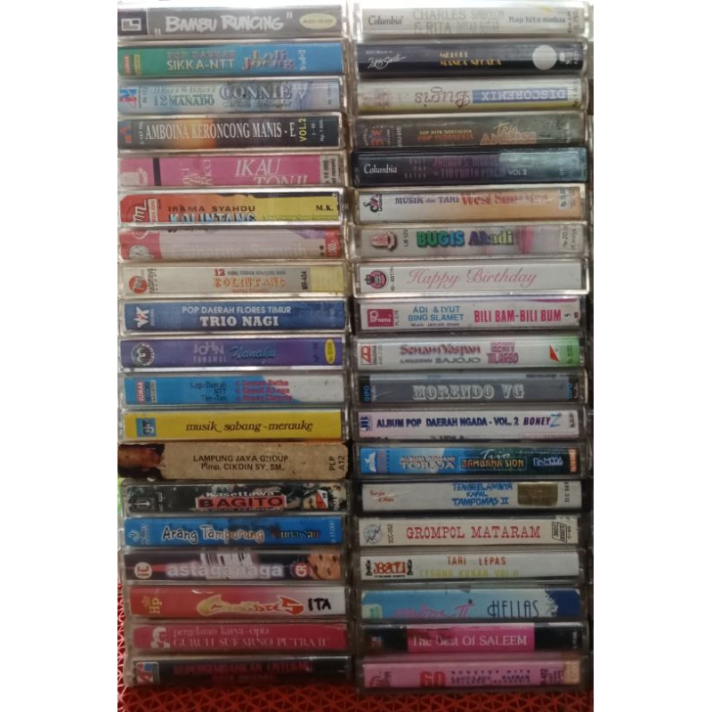 KASET PITA LAGU "DAERAH DAN LAGU NUSANTARA BEBAS PILIH JUDUL yg diinginkan