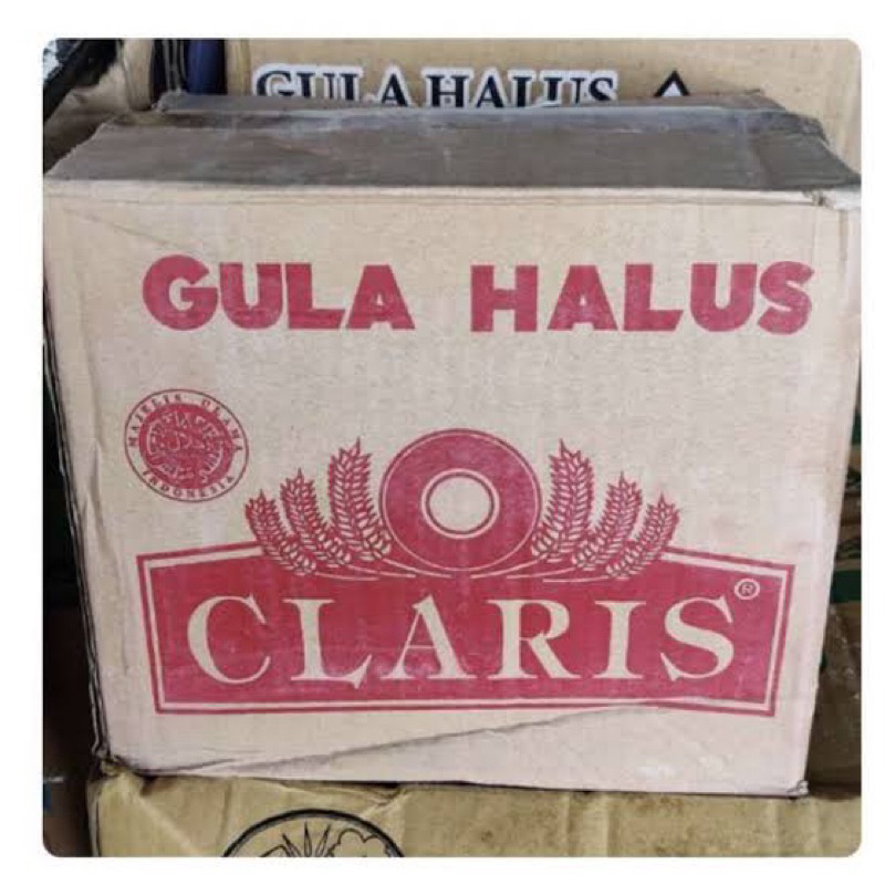 

GULA HALUS CLARIS 250GR DUS ( 16 PCS )