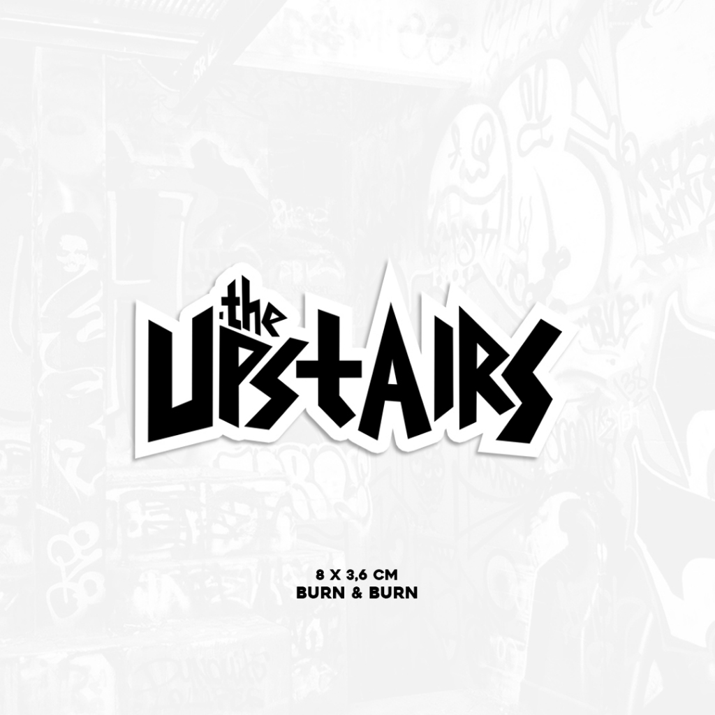 

The Upstairs | Stiker Satuan | Sticker Vinyl | Stiker Helm | Stiker Tumbler | Stiker Laptop | Stiker Glossy