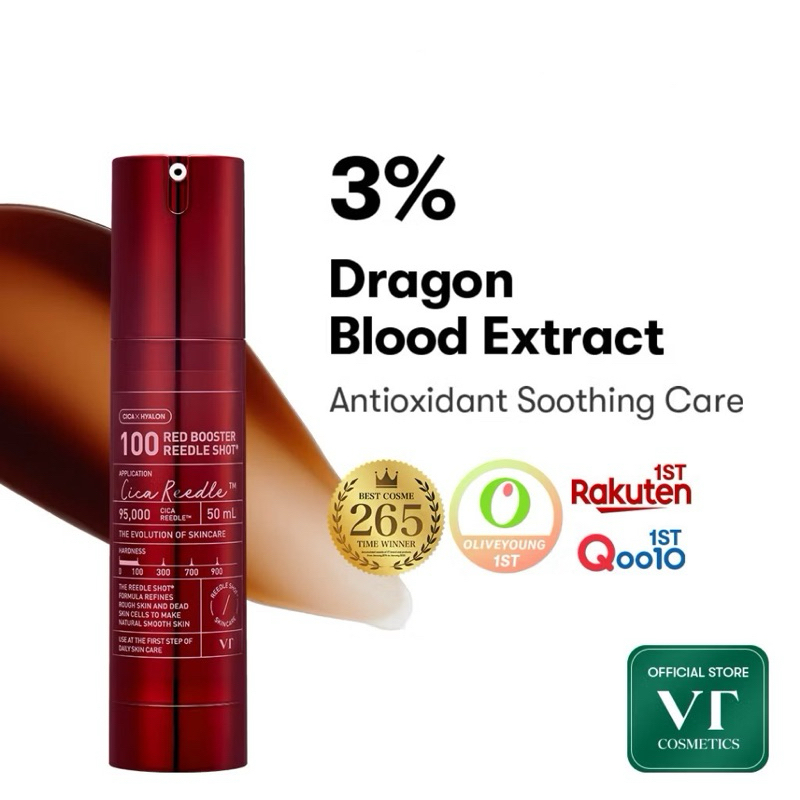 VT COSMETICS RED BOOSTER REEDLE SHOT