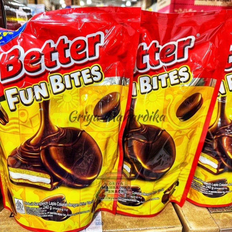 

Better Fun Bites isi 24 pcs 240 grm Snack Kiloan