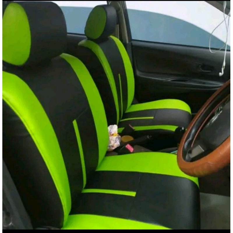 Promo termurah sarung jok mobil Agya,Ayla,Brio,mazda2,Mirage,nisan march, full set