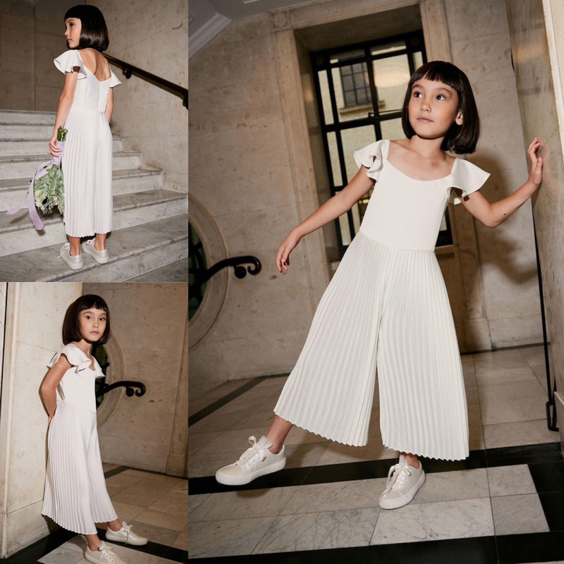 N*XT IVORY SATIN JUMPSUIT