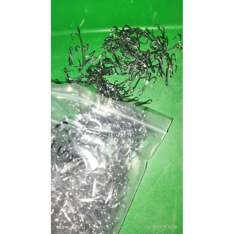 10 biji dobel hook no #1