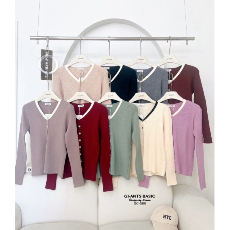 Cardigan Knit Giants GI-ANTS 03 Polos