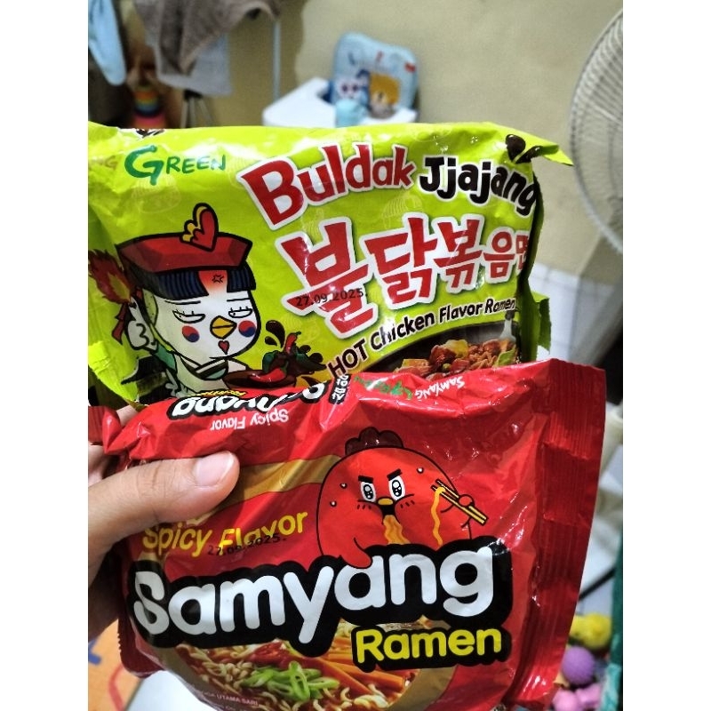 

paket Mie Samyang korea HALAL MUI isi 10pcs Random