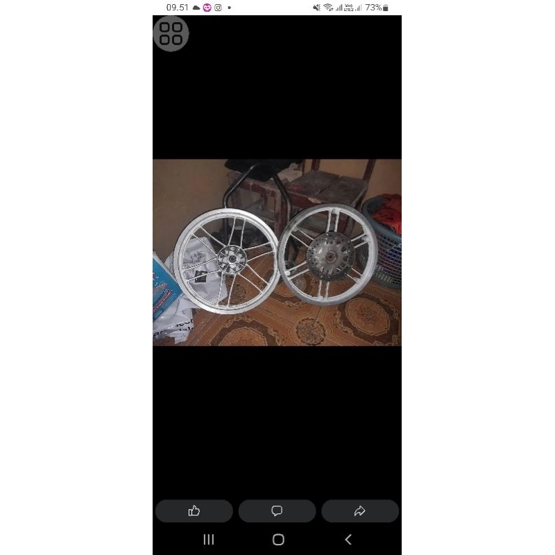 velg palang v rossi super giga r17