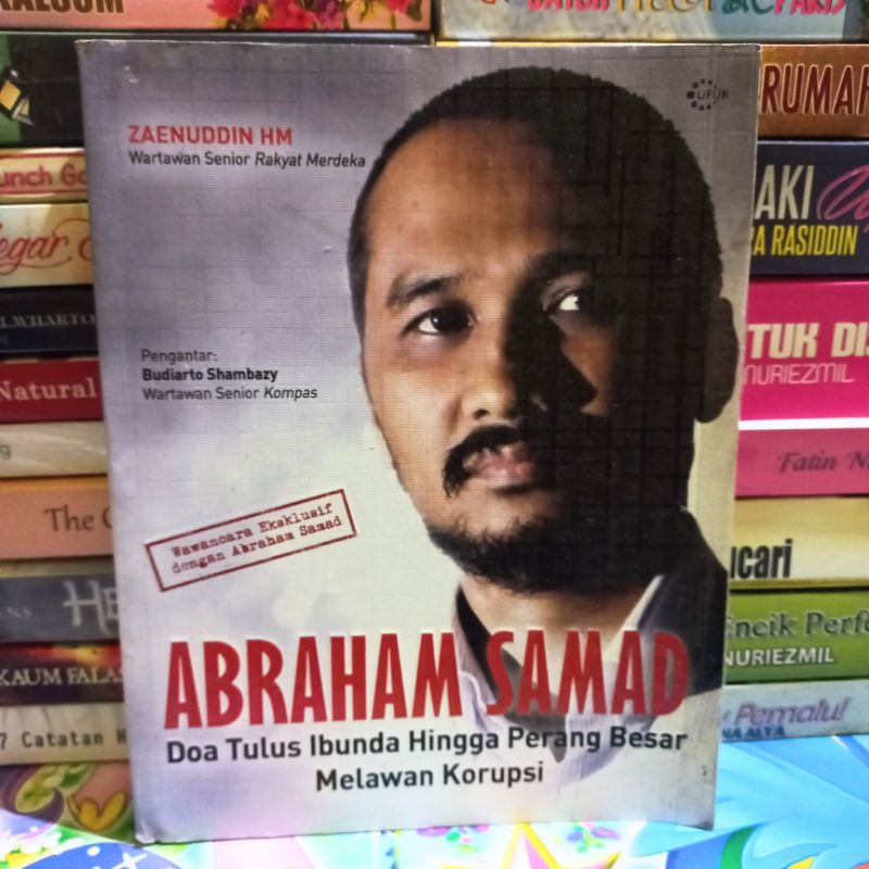 BUKU ABRAHAM SAMAD MELAWAN KORUPSI  (ORIGINAL)