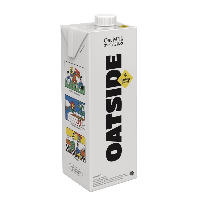 

Oatside Oat Milk Rasa Barista Blend 1 liter