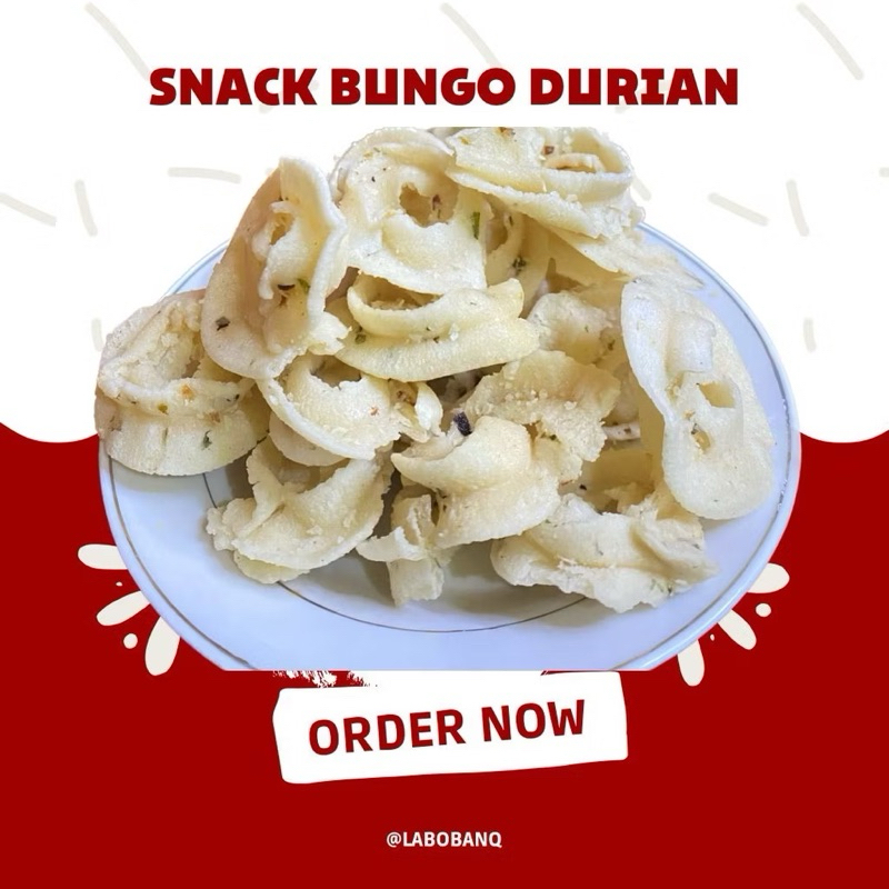 

KUE BUNGO DURIAN/BUNGA DURIAN GURIH KHAS PADANG 250gr-500gr