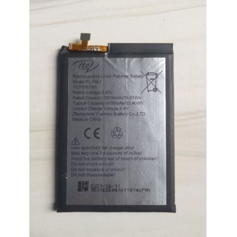 BATERAI ITEL L6502 ORIGINAL