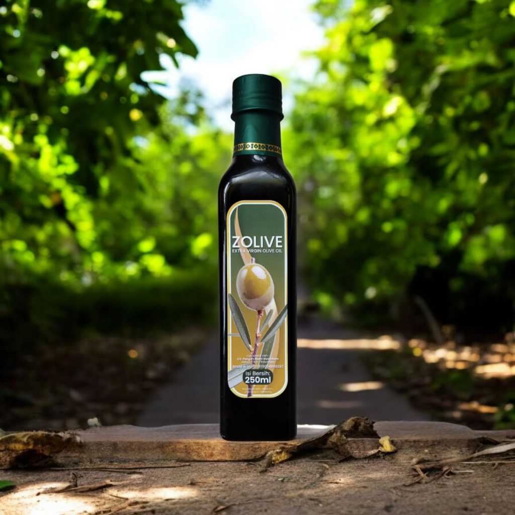 

Minyak zaitun extra virgin olive oil 100% Minyak zaitun EVO Zolive 250 ml