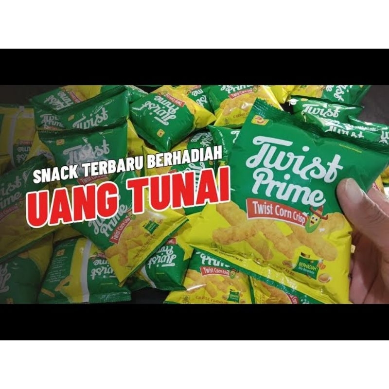 

Ciki Twist Prime berhadiah uang tunai - ciki berhadiah uang - 1 pack isi 10 pcs