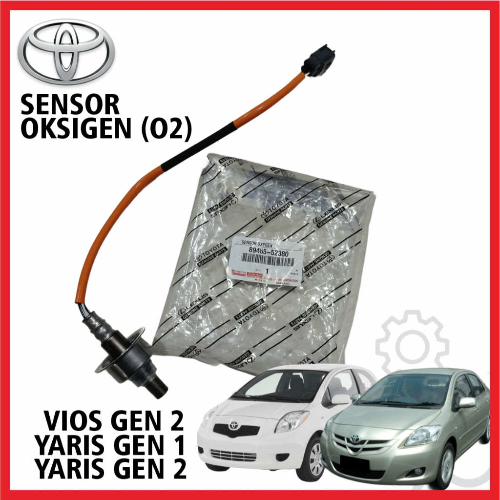 Sensor O2 Vios Gen 2 (2007 - 2012) Depan / Sensor O2 Yaris Depan