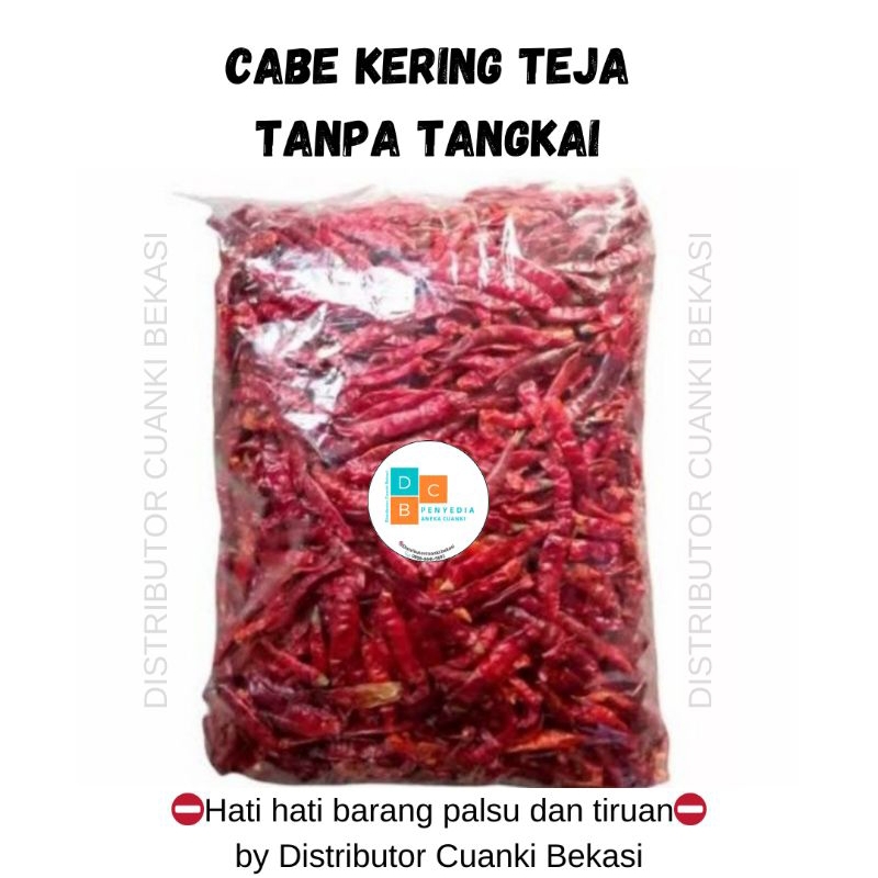 

cabe kering Teja Asli Garut murah 100gr - cabai merah - cabe bubuk - bumbu bakso Aci - seblak - baso cuanki