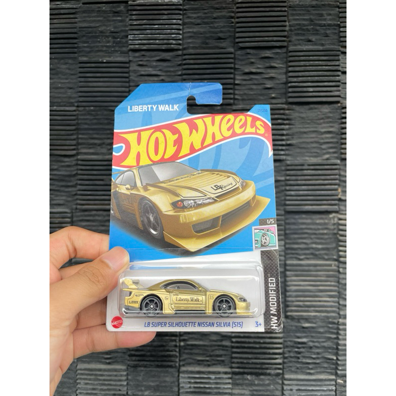 Hot Wheels Nissan Silvia (S15) LBWK Gold