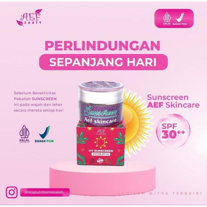 Suncreen AEF Glowing