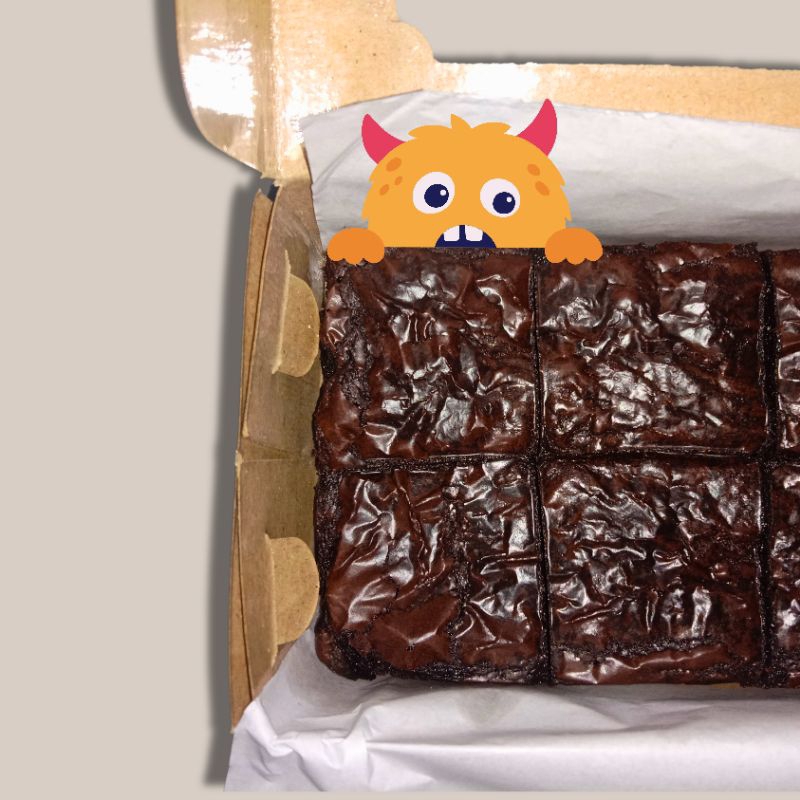

Fudgy Brownies / Brownies panggang