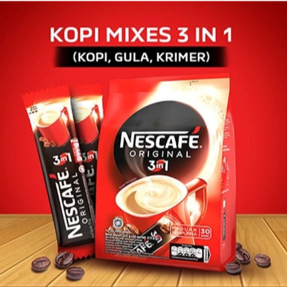 

Nescafe Original 3in1 (17.5gr x 30 sachet)