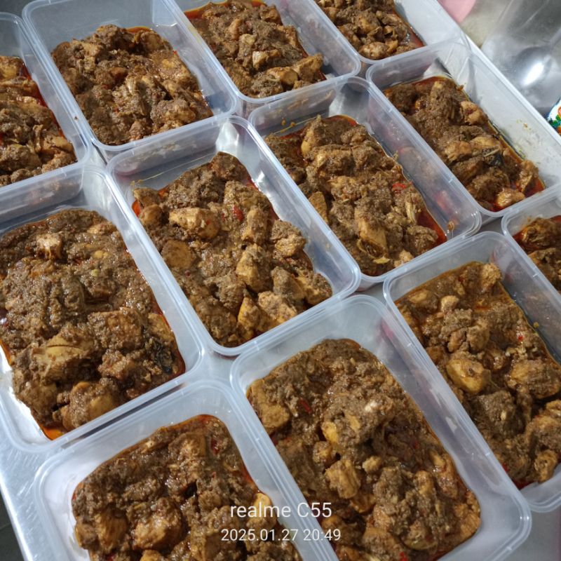 

Fillet DADA ayam rendang Frozen,300gr±