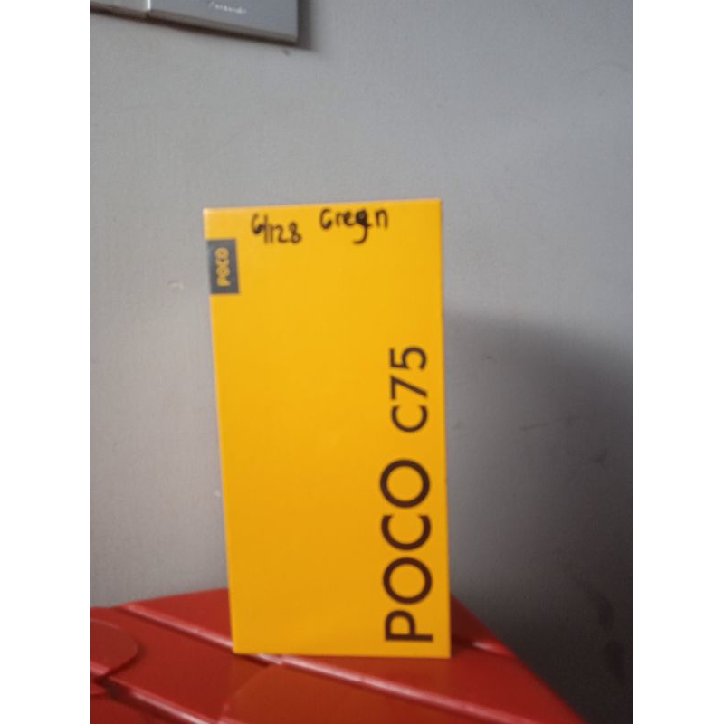 Hp Redmi Poco C75 6/128 garansi resmi baru bnib