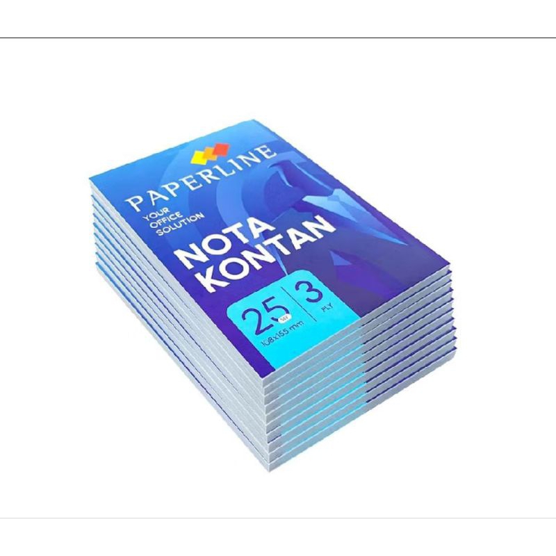 

1 Pak Nota Kontan Paperline Kecil 3 Ply ( K3 NCR)