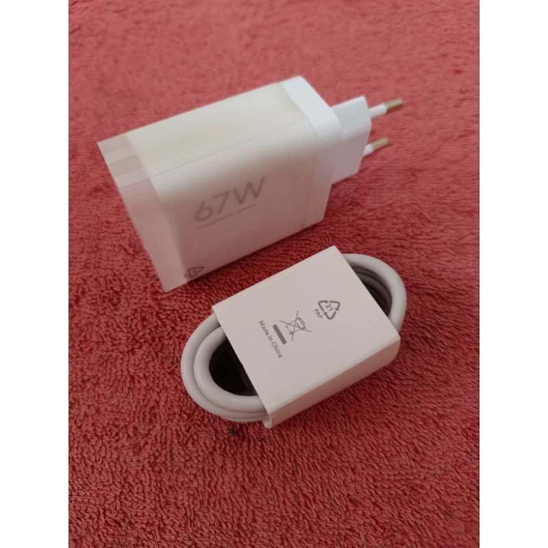 Xiaomi Charger 67w baru copotan original