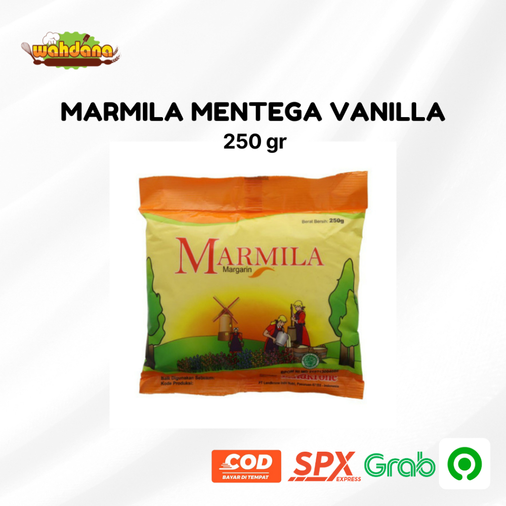 

Mentega Marmila Margarine Vanilla 250gr