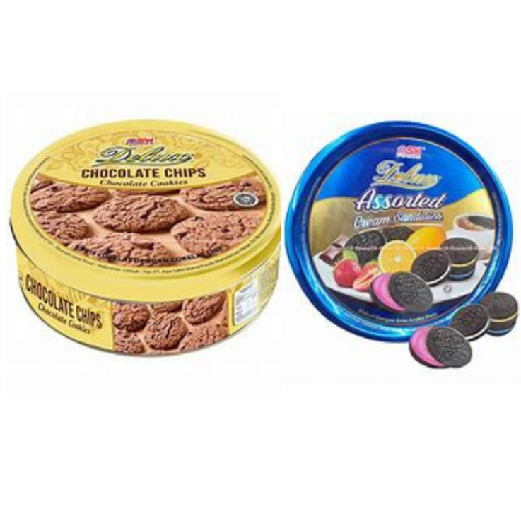 

Delux Assorted & Chips Kemasan Kaleng 220g