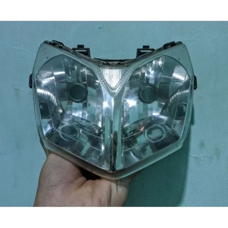Headlamp Reflektor Lampu Depan Honda Supra X 125 Tahun 2007 - 2011 Supra Batman Original Copotan