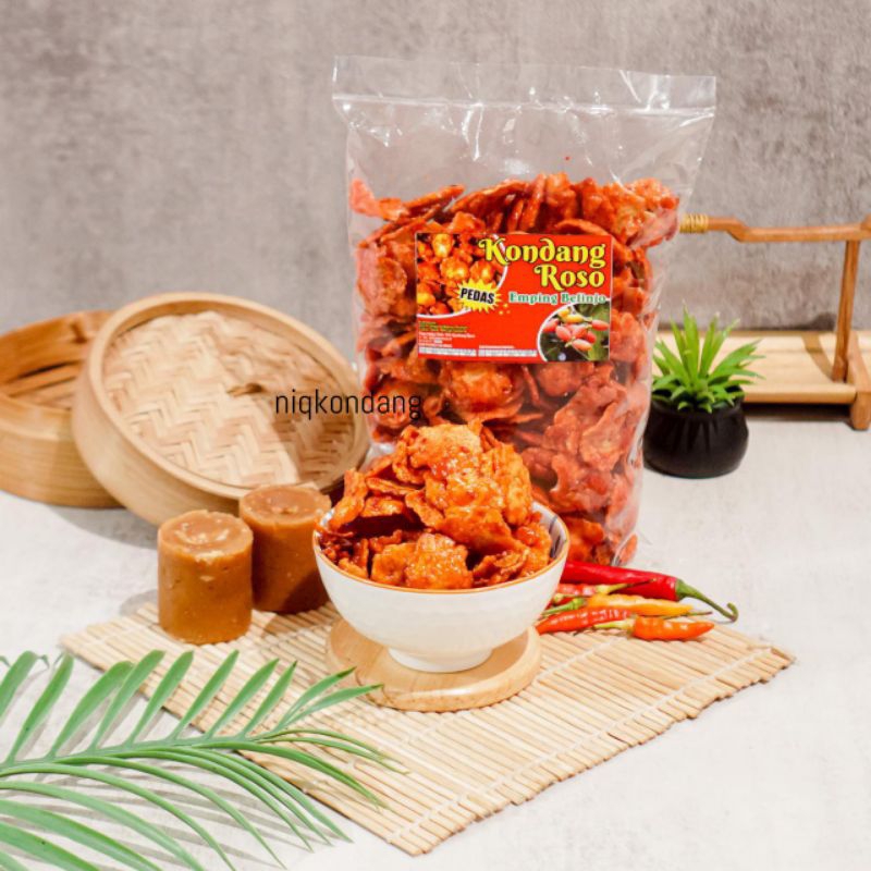 

PROMO 500 gram EMPING MELINJO MANIS PEDAS RENYAH KUALITAS PREMIUM