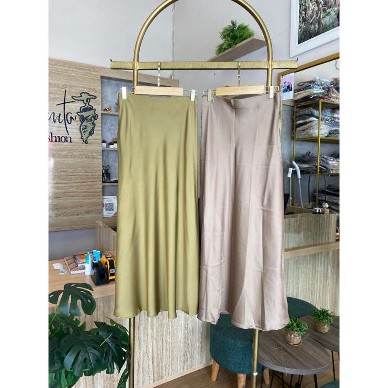 Rok Satin Silk Import Korean