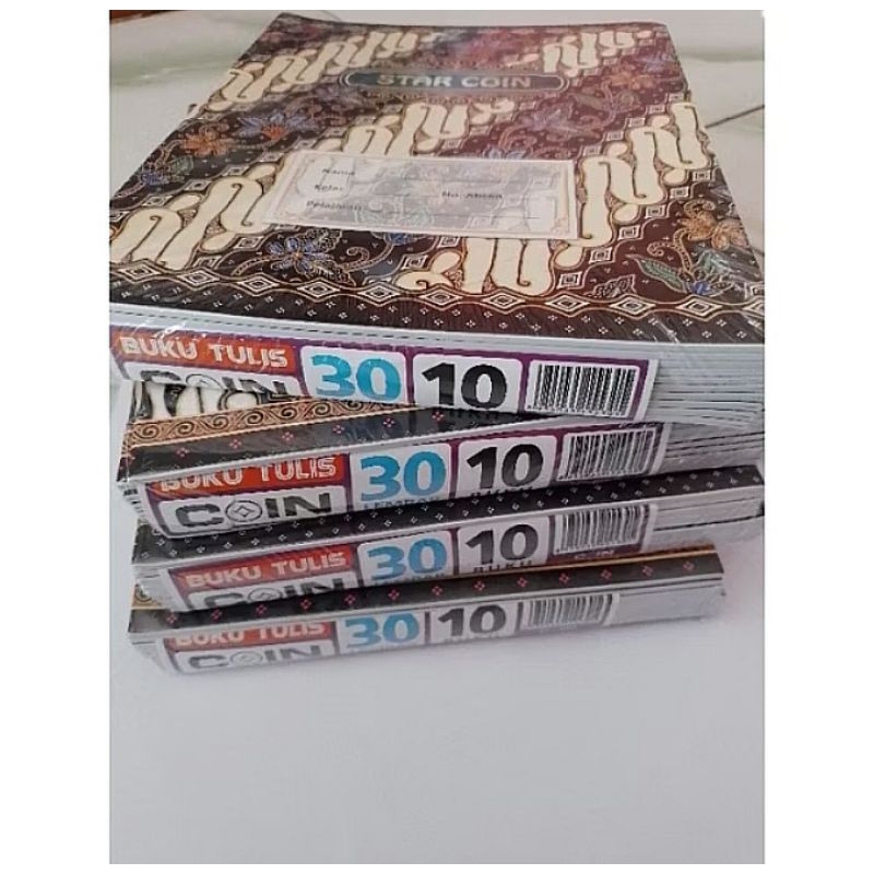 

5 PCS BUKU BATIK ISI 30 LEMBAR