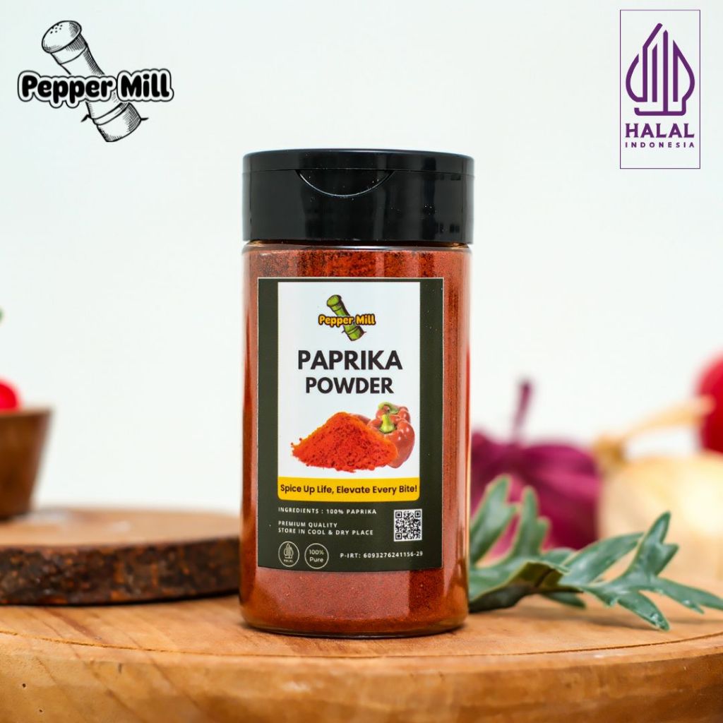 

Pepper Mill Paprika Bubuk – Pedas dan Aromatik untuk Masakan Lezat