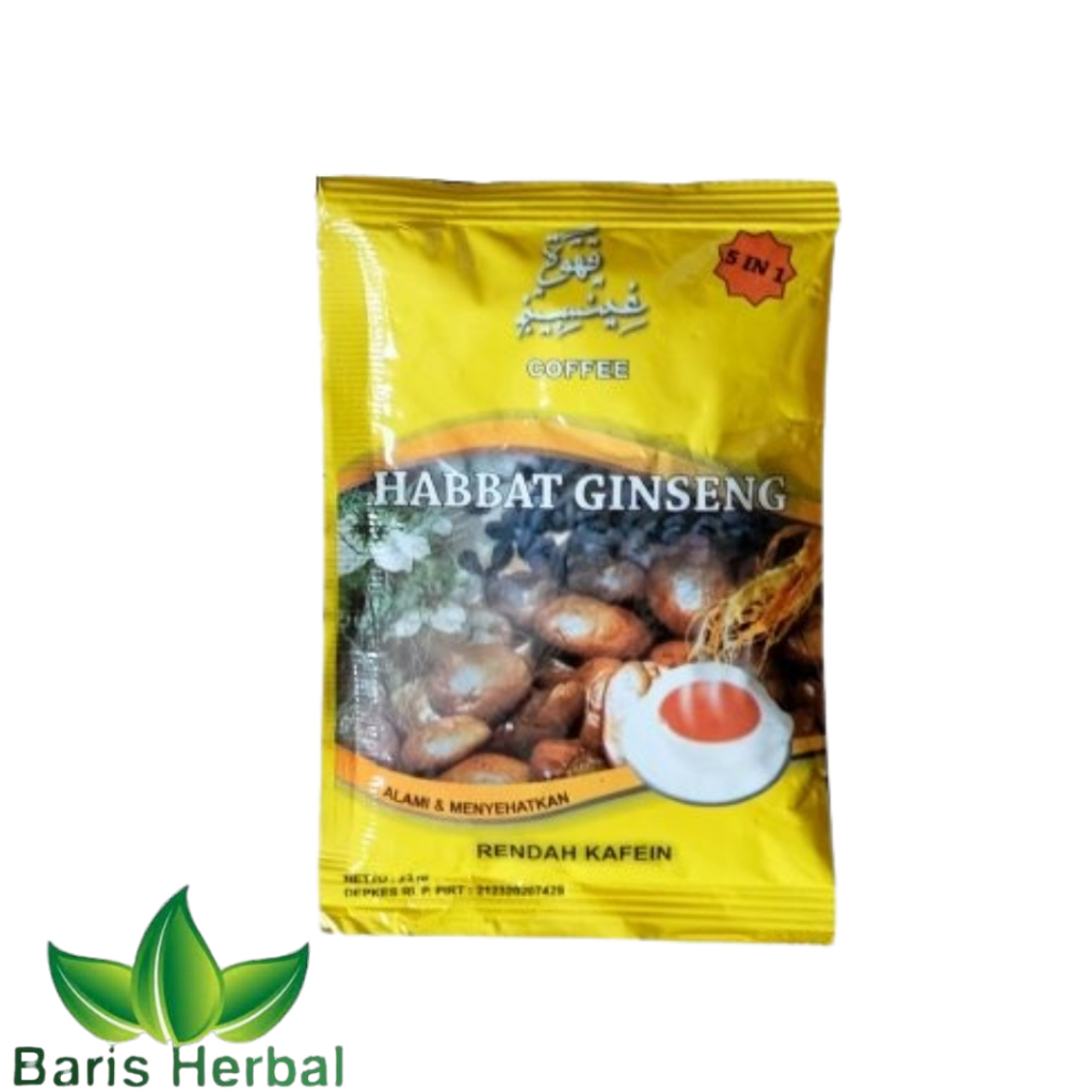 

Kopi Habbat Gingseng Eliman 5 in 1 Persashet @23gr Original