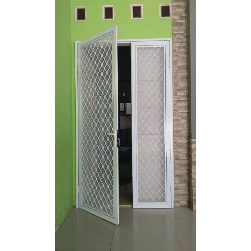 Pintu kasa nyamuk/Pintu Expanda Aluminium