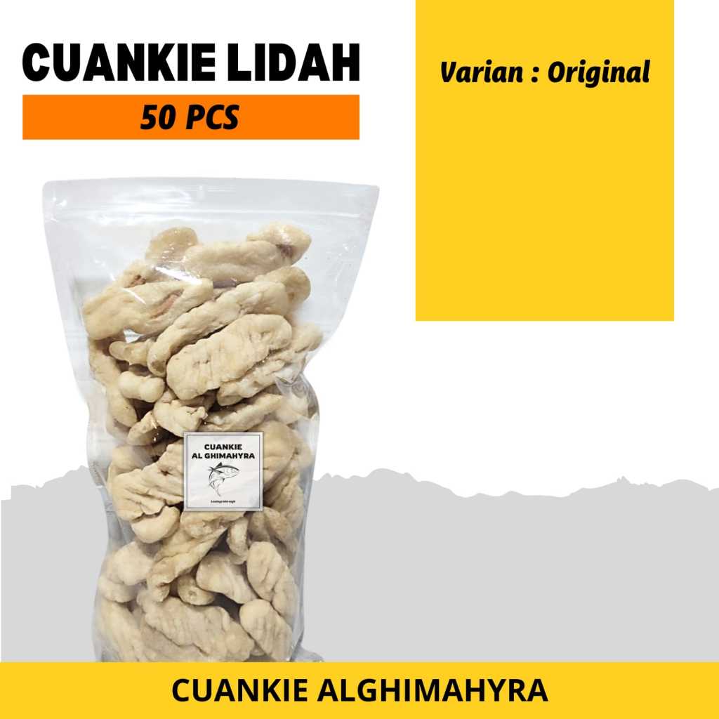 

Cuankie Lidah isi 50 Pcs - Cemilan Enak Gurih Toping Seblak, Mie Bakso - Food Instan