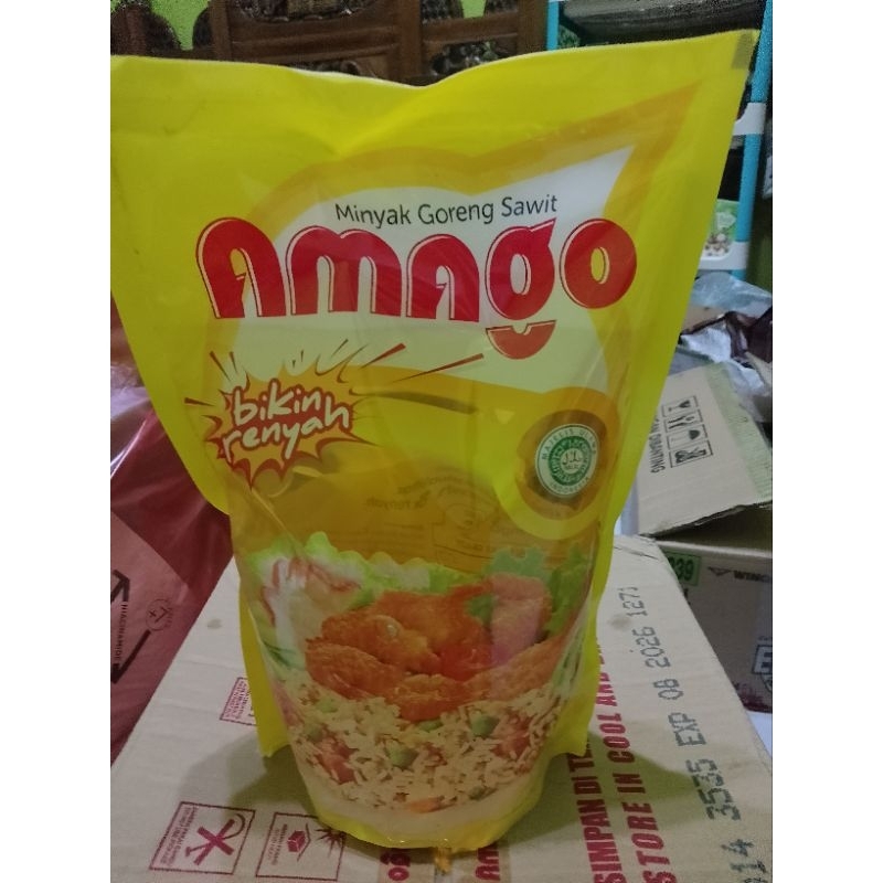 

minyak goreng refill amago 2 liter