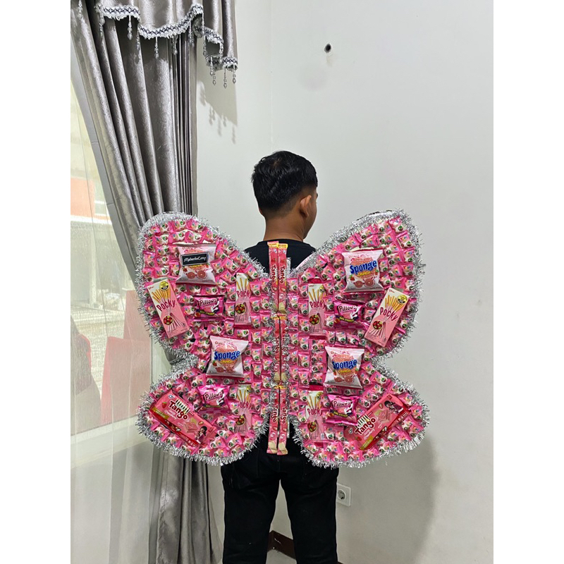 sayap kupu viral / kupu kupu / sayap kupu