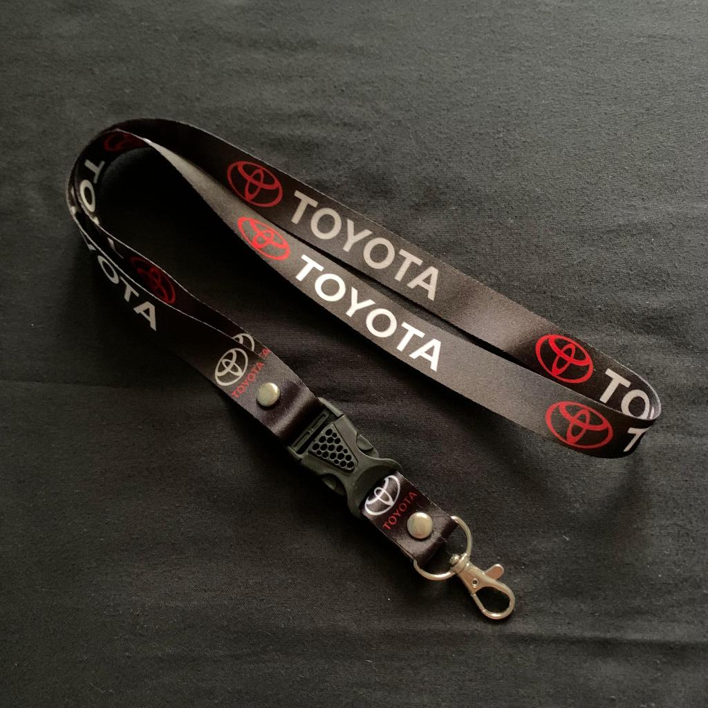 

Ready Stok Tali Lanyard TOYOTA Full Printing