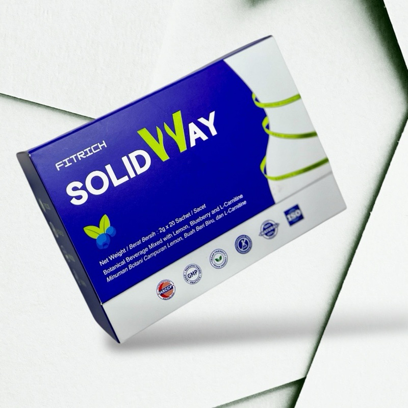 

SOLIDWAY Botanical Beverage Mixed Blueberry & Lemon