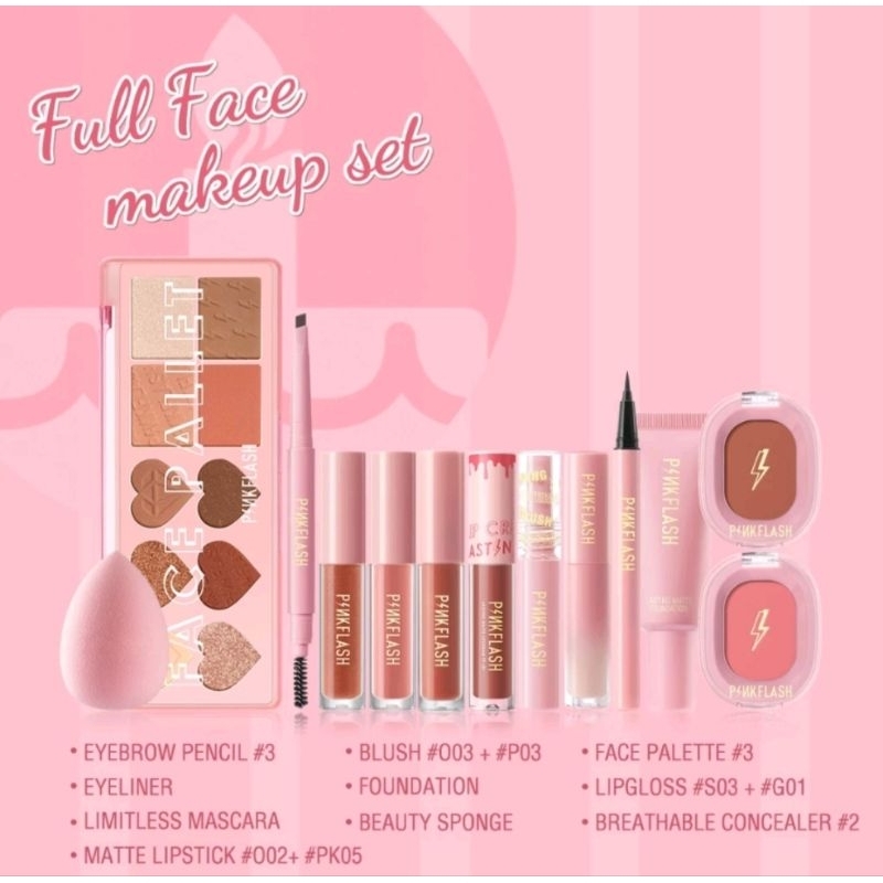 set make up pinkflash