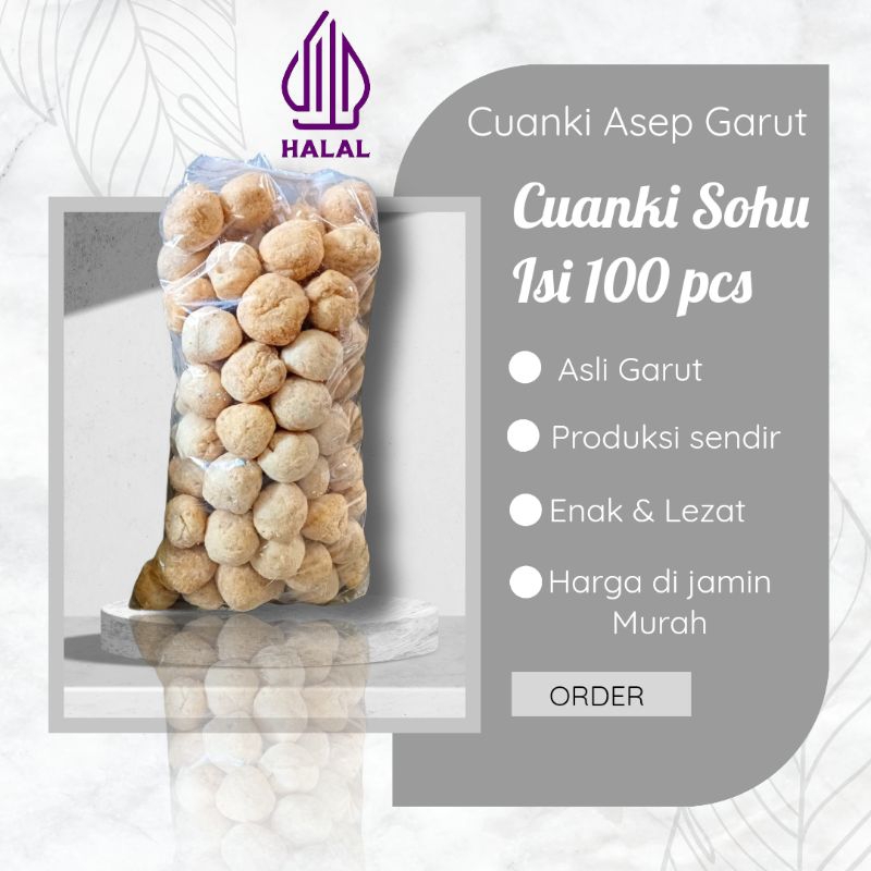 

cuanki sohu besar isi 100biji